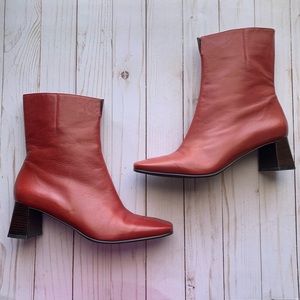 Etienne Aigner Block Heel Boots 7.5